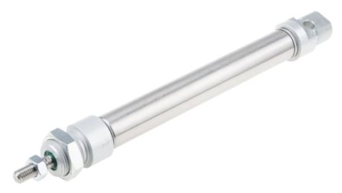 Siłownik dwustronnego działania ISO 6432 Ø 20mm, skok 125mm RS PRO