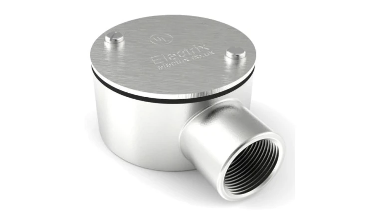 Puszka końcówek zaciskowych, Stal nierdzewna 316 25mm IP67 RS PRO