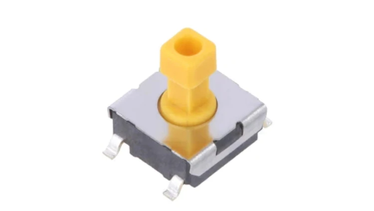Mikroprzełącznik TACT SPST-NO Poz 2 0,05A/24VDC SMT B3FS1052P B3FS-1052P
