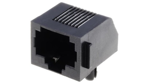 Gniazdo RJ45 8-PIN Kat 3 niskoprofilowe Układ 8p8c na PCB 5555162-1