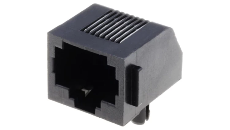 Gniazdo RJ45 8-PIN Kat 3 niskoprofilowe Układ 8p8c na PCB 5555162-1