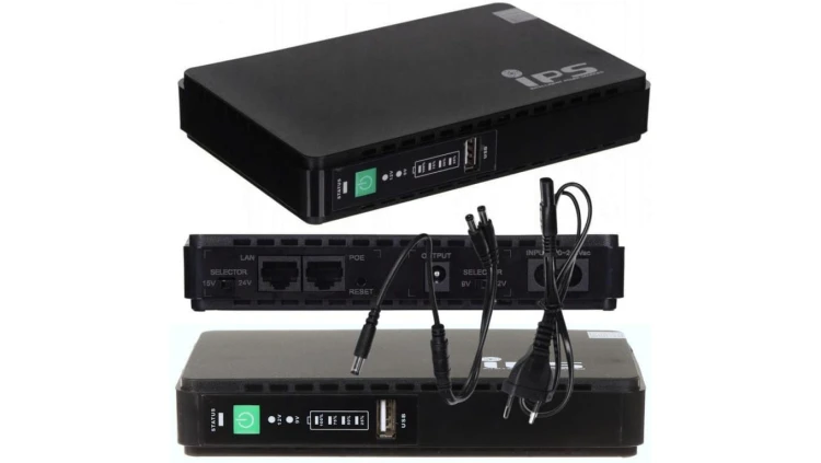 UPS ZASILACZ AWARYJNY IPS RouterUPS-30-PoE 30W 8800mAh