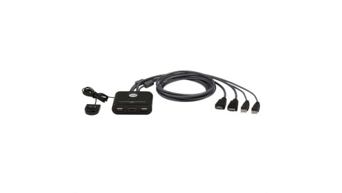 ATEN CS22HF 2-portowy przełącznik kablowy USB FHD HDMI
