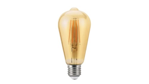 Żarówka LED ST64 E27 7W 700lm WW barwa ciepła 2200K 360 COG AMBER