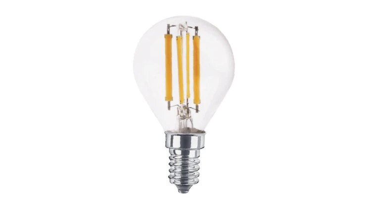 Żarówka LED kulka P45 E14 6W 800lm barwa ciepła 2700K 360 COG