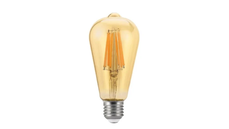 Żarówka LED ST64 E27 12W 1300lm WW barwa ciepła 2200K 360 COG AMBER