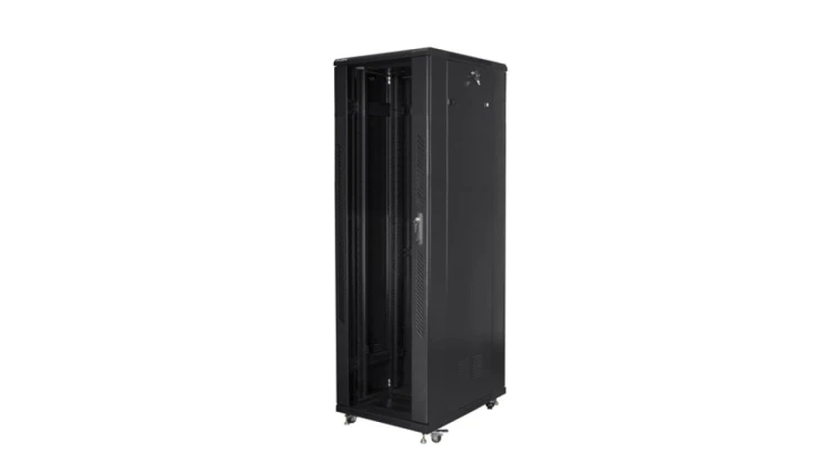 Szafa instalacyjna stojąca 19 42U 800x800 czarna LANBERG /do zmontowania/ FF01-8842-12B