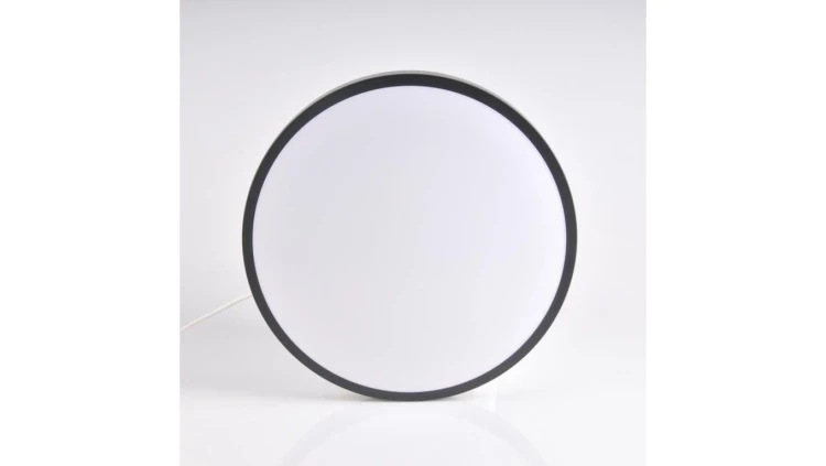 Plafon LED lampa oprawa sufitowa czarny 30cm 15W 4000K KERN Goldlux