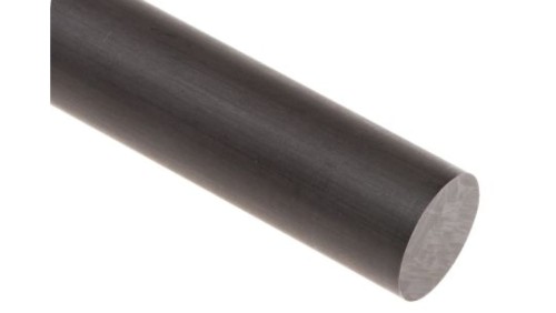Pręt poliimidowy PI, Ø 13mm x 250mm, kolor: Brązowy