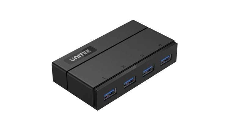 Unitek Y-HB03001 hub 4x USB3.0 z funkcją ładowania