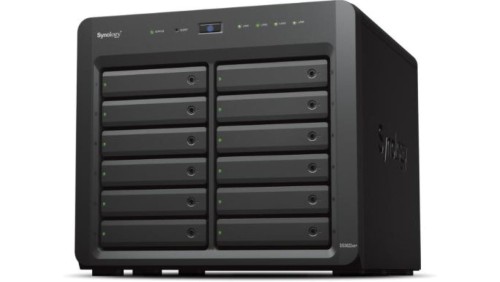 Synology DS3622xs+ 12-zatokowy serwer NAS, Intel Xeon, 16GB RAM, 2x 1GbE, 2x 10GbE RJ-45, Tower