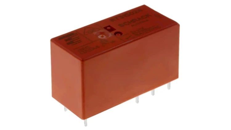 Przekaźnik elektromagnetyczny SPDT Ucewki: 24VDC 16A/250VAC 1-1393240-4