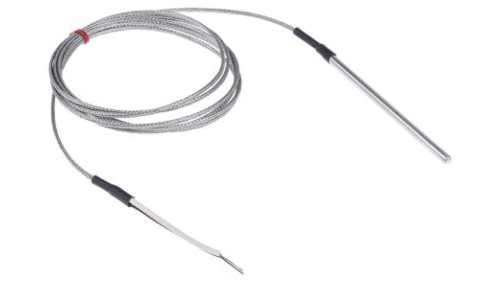 Termopara typ J do +350C 100mm kabel 2m, Stal nierdzewna IEC