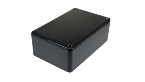 Obudowa ogólnego użytku Czarny IP54, 75 x 49 x 27mm, RS PRO Obudowa Profilowana Ogólnego Przeznaczenia