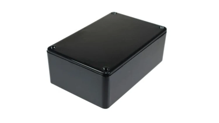 Obudowa ogólnego użytku Czarny IP54, 75 x 49 x 27mm, RS PRO Obudowa Profilowana Ogólnego Przeznaczenia