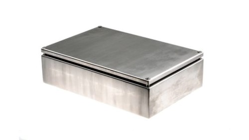 Szafka ścienna rozdzielcza, materiał: Stal nierdzewna typu 304, IP66, 200 x 300 x 80mm, RS PRO