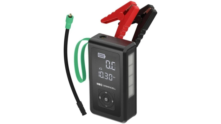 POWERBANK ROZRUSZNIK KOMPRESOR Green Cell PowerBoost Air Car Jump Starter 8000mAh 1000A 150PSI