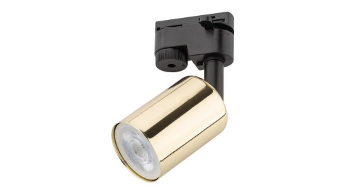 Lampa reflektor na szynę 1 fazowy złoty TRACER GOLD GU10 4921 TK Lighting