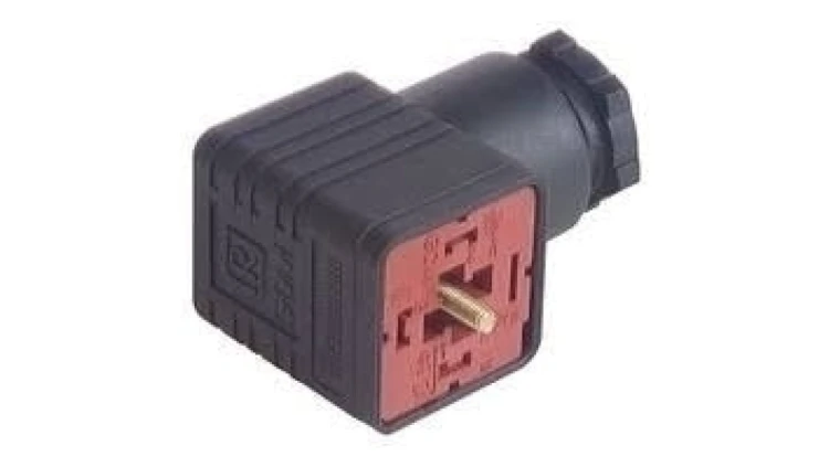 Złącze zaworowe przyłączeniowe do gniazda kabla typ A 4-PINowe 250 V GDM 3009 J schwarz