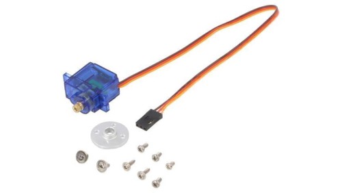 Silnik: serwomechanizm 4,8÷6VDC micro analogowe metal 180 JR SER0048
