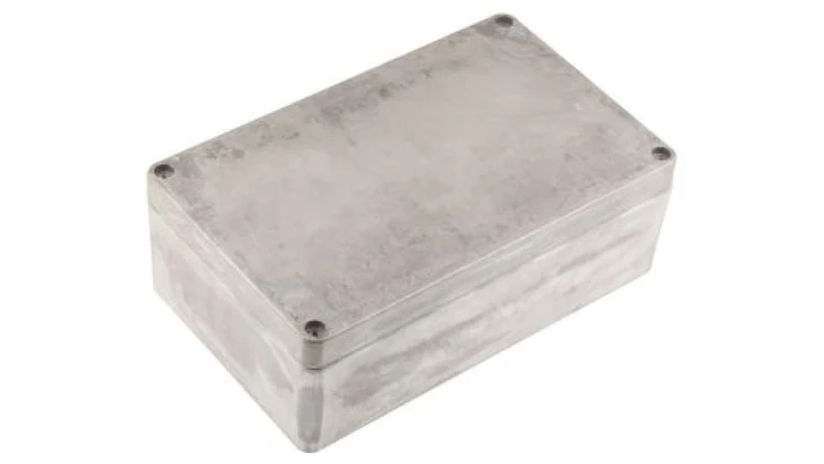 Obudowa Srebrny IP66 Neopren, 260 x 160 x 90mm, RS PRO