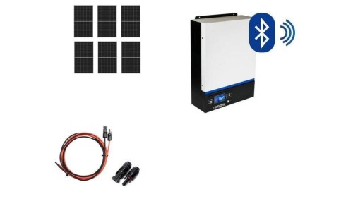 Hybrydowy zestaw solarny off-grid ESB-3kW-24 MPPT 6xPV