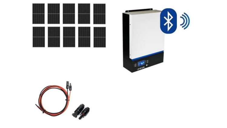 Hybrydowy zestaw solarny off-grid ESB-10kW-48 MPPT 10xPV