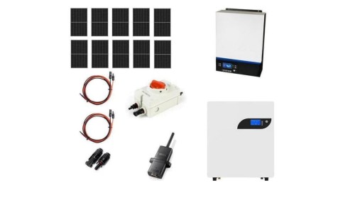 Hybrydowy zestaw solarny off-grid ESB-10kW-48 MPPT 10xPV Mono bateria BOX 5kWh