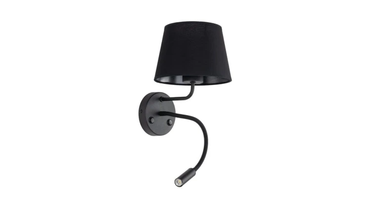 Kinkiet ścienny do sypialni ramię do czytania, abażur MAJA 10081 TK Lighting