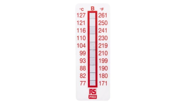 Pasek temperaturowy 10-skalowy