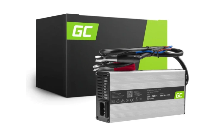 ŁADOWARKA PROSTOWNIK DO AKUMULATORÓW LiFePO4 Green Cell 14.6V 10A ADCAV02