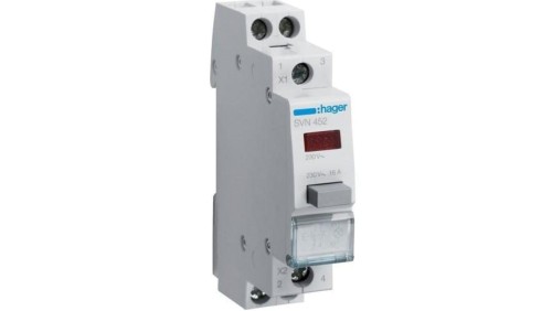 Przycisk sterowniczy 1NO+1NC LED czerwona 16A 230VAC SVN452