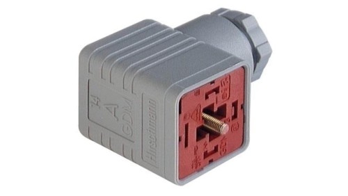 Złącze zaworowe przyłączeniowe do gniazda kabla typ A 4-PINowe 250 V GDM 3011 J grau