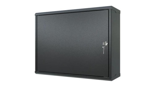 Obudowa metalowa szafka TPR-6 CATV 540x420x180mm czarna natynkowa