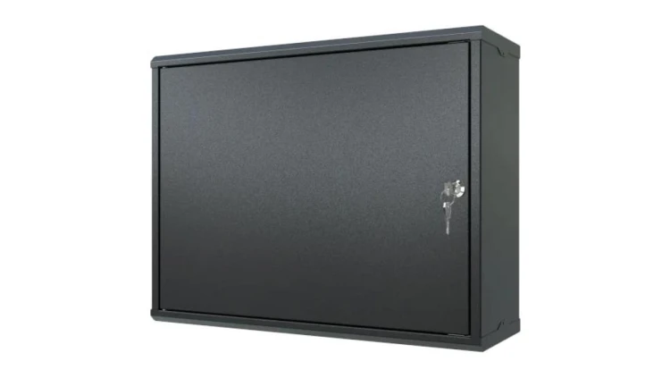 Obudowa metalowa szafka TPR-6 CATV 540x420x180mm czarna natynkowa