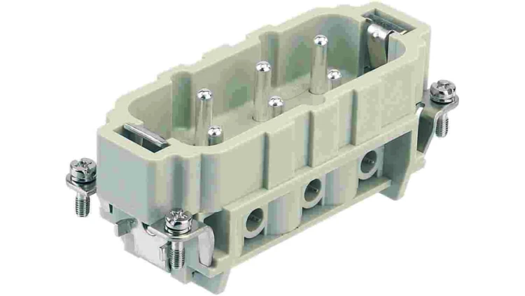 Złącze HAN prostokątne męskie 6-PIN 35A 690V 9310062601