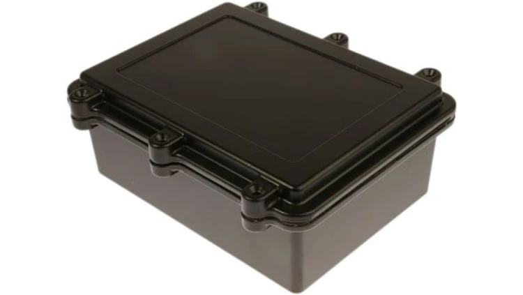 Obudowa ekranowana Czarny IP67 Silikon, 200 x 150 x 75mm, RS PRO