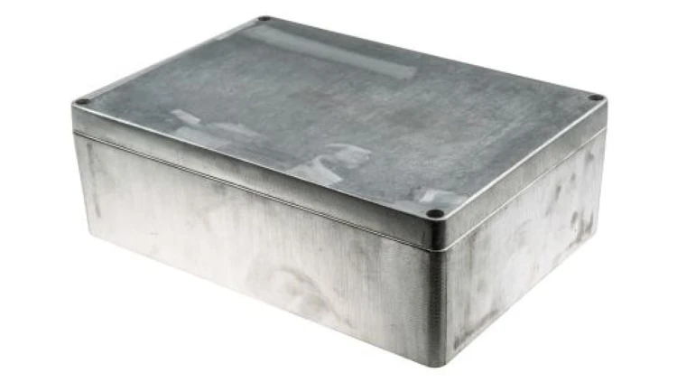 Obudowa Srebrny IP66 Neopren, 330 x 230 x 110mm, RS PRO