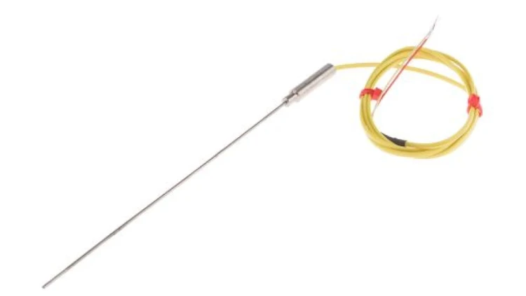 Termopara typ K do +1100C 150mm kabel 1m, Stal nierdzewna ANSI