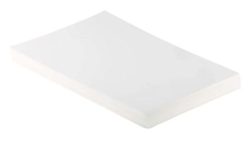 Papier do pomieszczenia sterylnego, typ: Papier techniczny, w zestawie: 250, wys.: 297mm, szer.: 235mm, gł.: 210mm