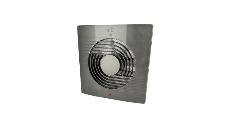 Wentylator wyciągowy łazienkowy/ kuchenny plastikowy HELIX 150mm antracyt HOROZ ELECTRIC