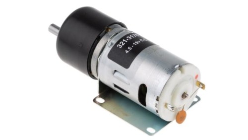 Motoreduktor DC, 2,81 A, 19,8 W, 18 obr./min, 59 Ncm, RS PRO