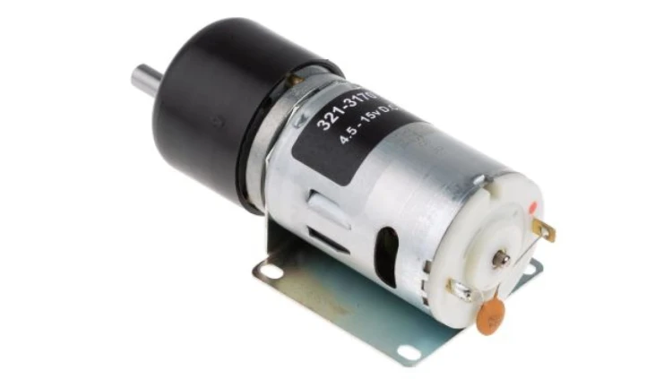 Motoreduktor DC, 2,81 A, 19,8 W, 18 obr./min, 59 Ncm, RS PRO
