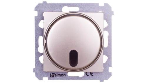 Simon 54 Ściemiacz zdalnie sterowany 20-500W złoty mat DS13T.01/44