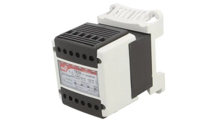 Transformator sieciowy 100VA, 230VAC, 400VAC, 24V 48V IP20 680100044