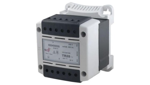 Transformator sieciowy 400VA 230VAC 24V na szynę DIN IP20 680400026