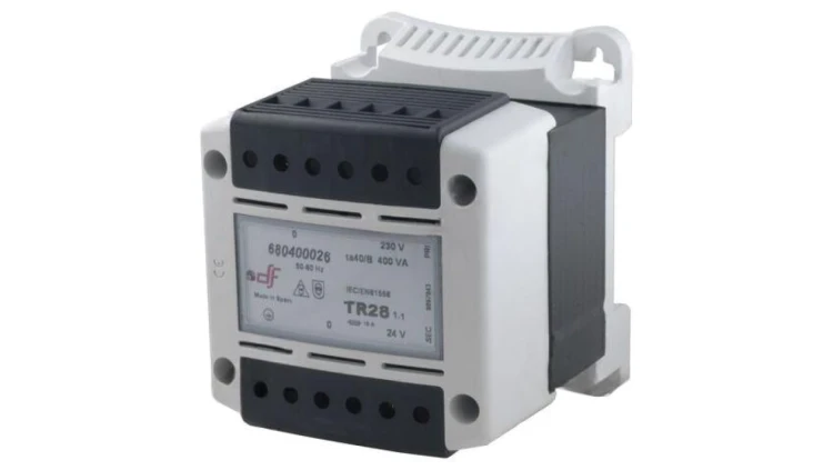Transformator sieciowy 400VA 230VAC 24V na szynę DIN IP20 680400026