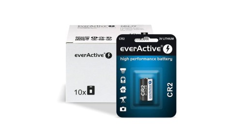 10 x bateria foto litowa everActive CR2