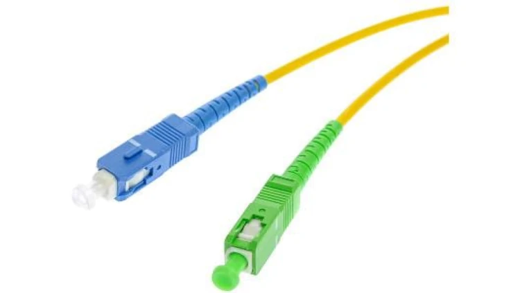 PATCHCORD ŚWIATŁOWODOWY SM SC/UPC-SC/APC SIMPLEX 1m