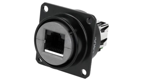 Łącznik RJ45 RJF Kat 5e nieekranowane Układ 8p8c IP67 -PIN 8 RJF21B